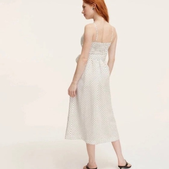 Kate Spade x Target Summer White Polka Dot Dress. Size Small. - Picture 2 of 4